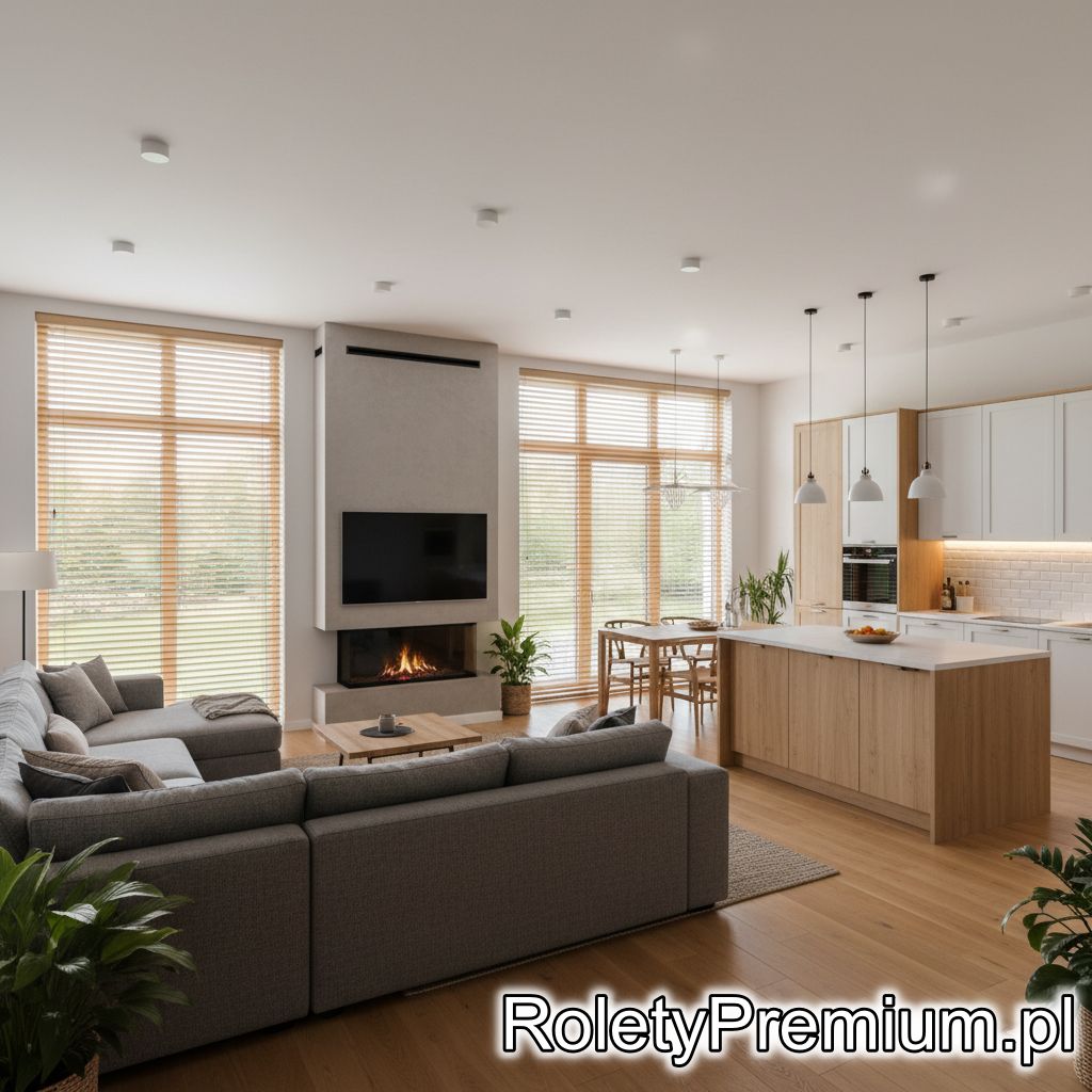 nb10j żaluzje drewniane w Warszawie