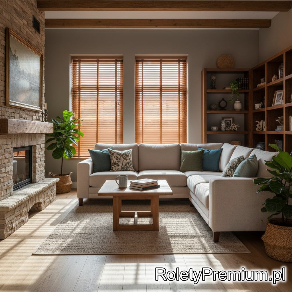 nb8nj żaluzje drewniane luksusowe willa pod warszawą