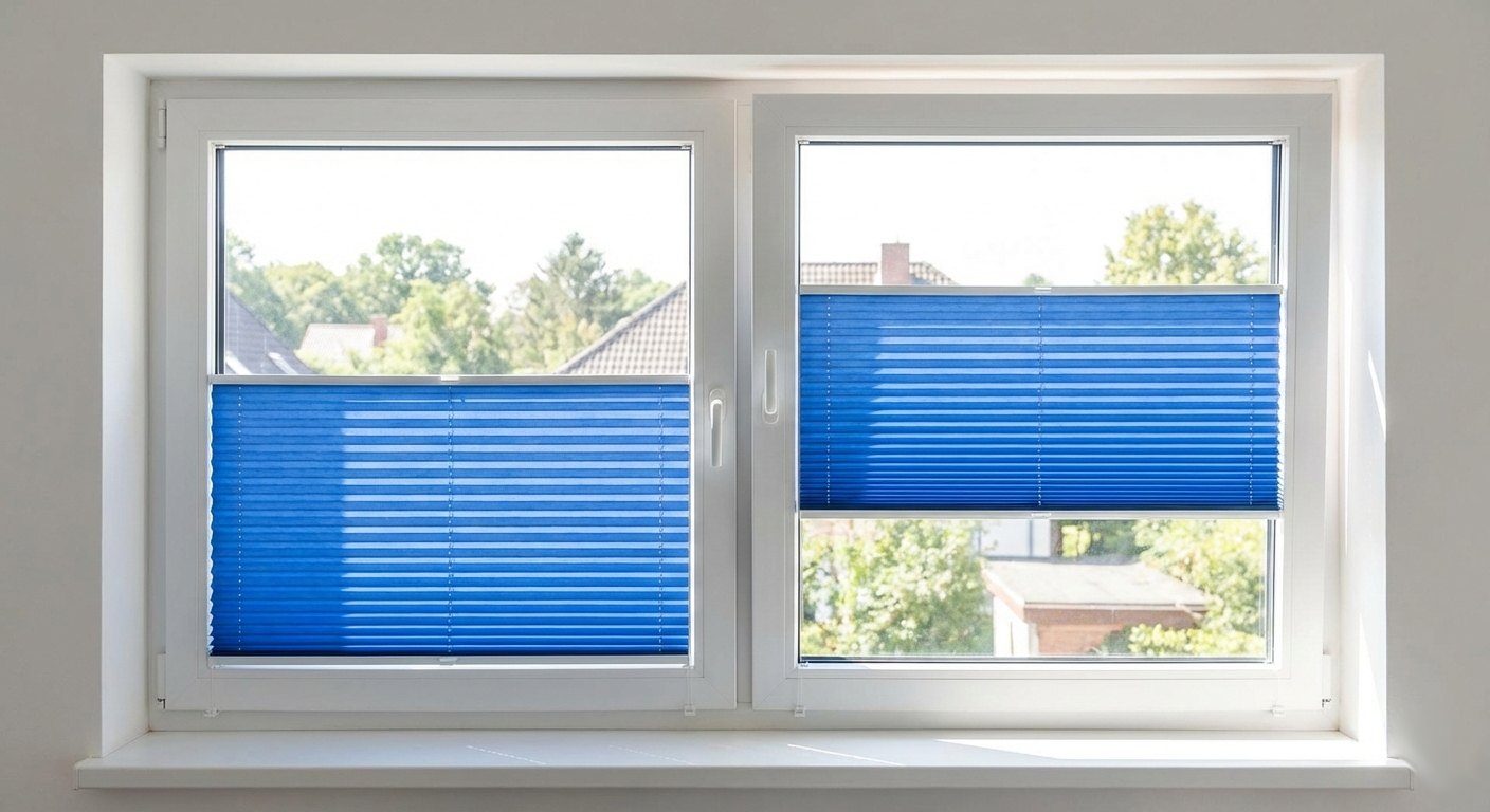 plisy-1034b plisy niebieskie na wymiar