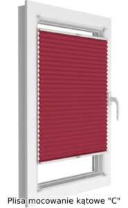 plisa czerwona