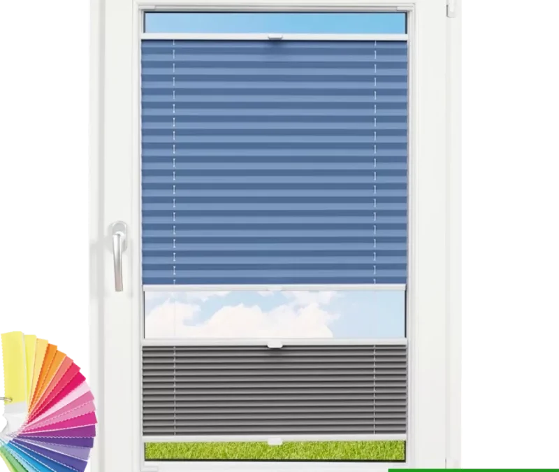 Rolety – Plisy DUO Dzień Noc z dwoma materiałami. Na wymiar