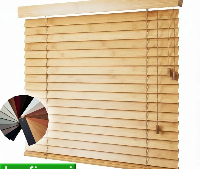 Żaluzje bambusowe 50 mm